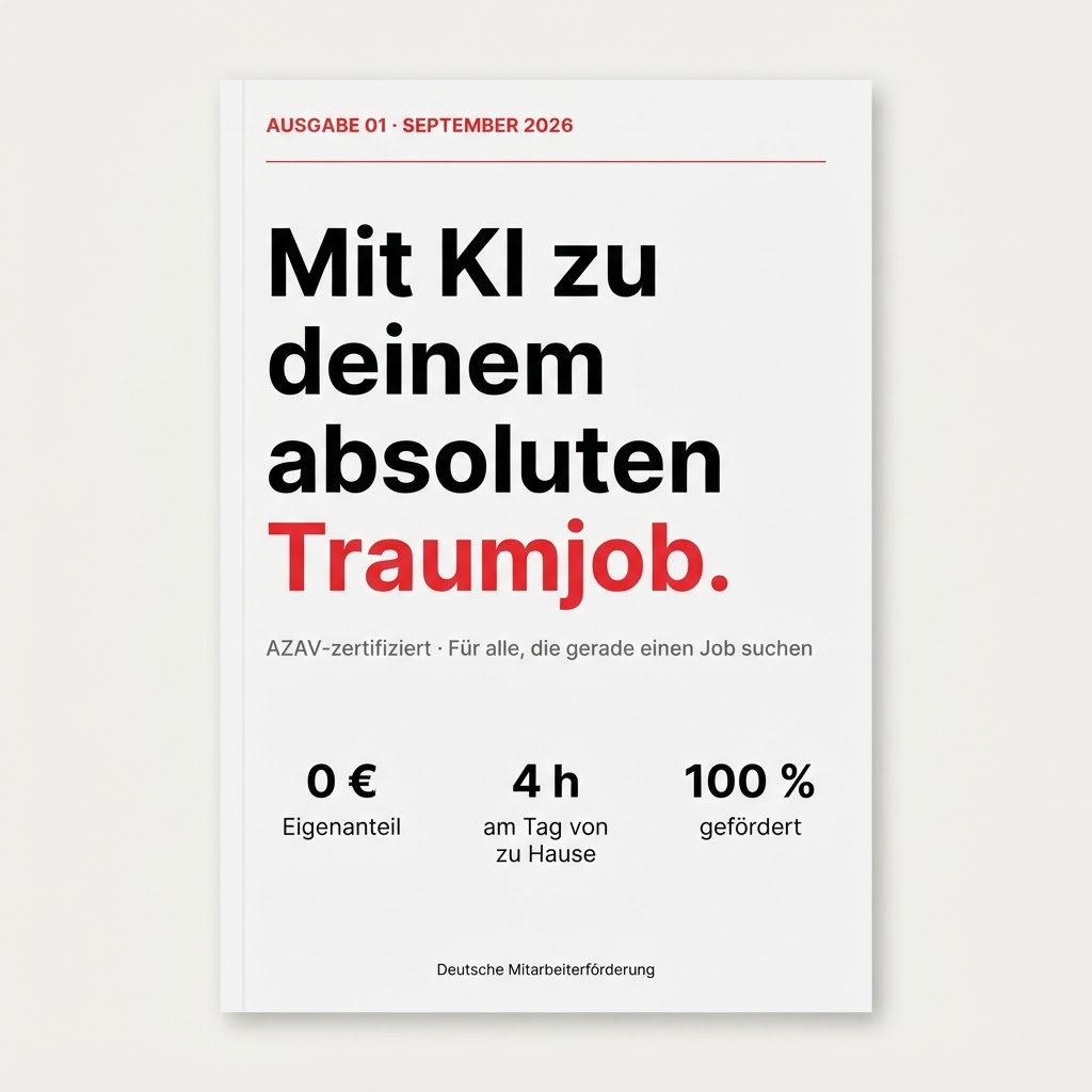 Cover: KI-Report: Mit KI zu deinem absoluten Traumjob
