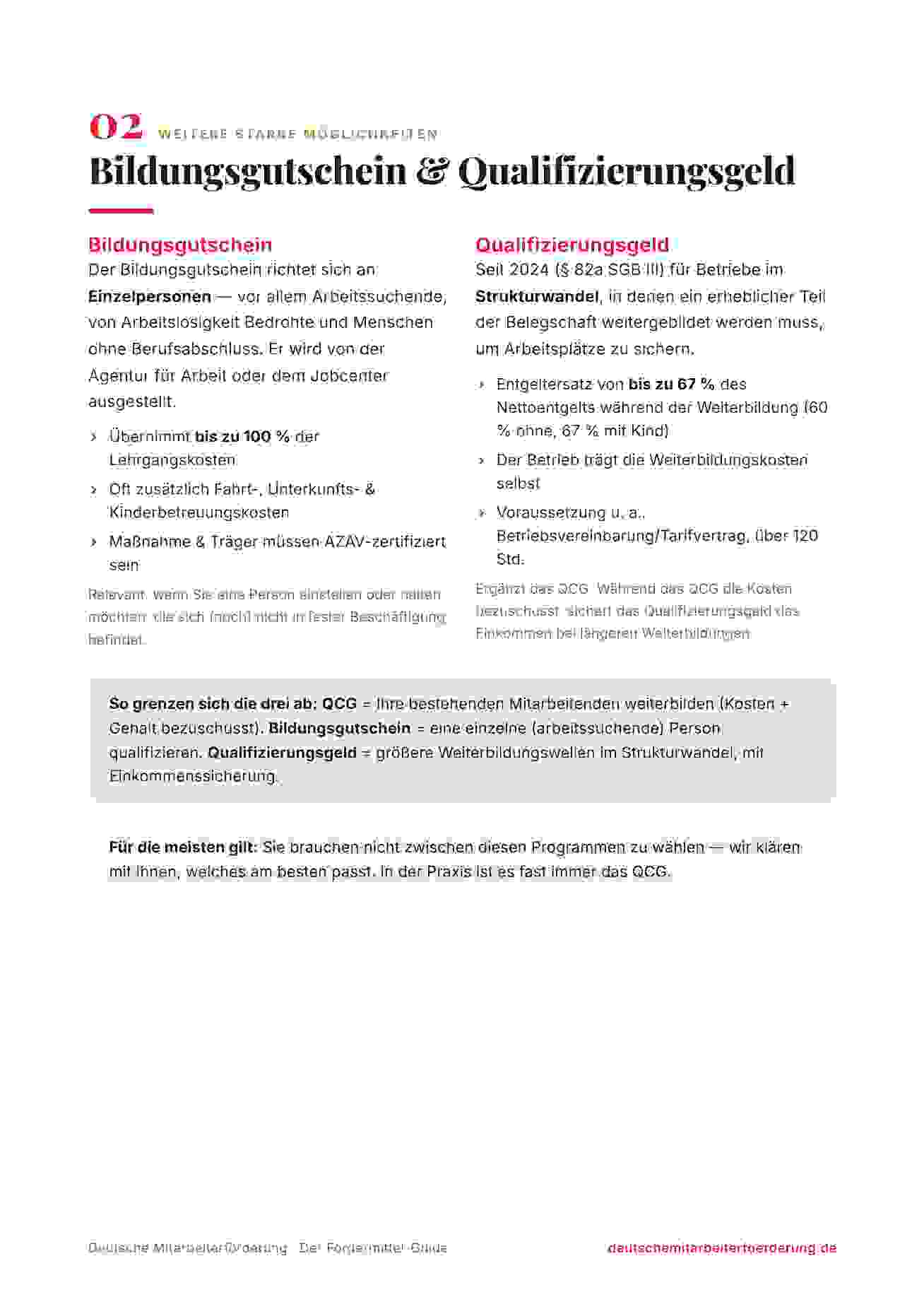 Innenseite 3 aus dem Fördermittelreport